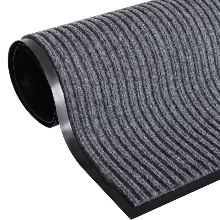 Vidaxx Fußmatte 120x180 cm PVC grau