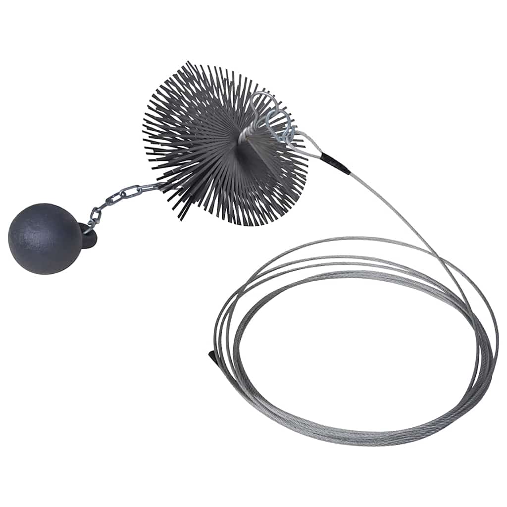 Vidaxl -Schornsteinpinsel um Ø 15 cm