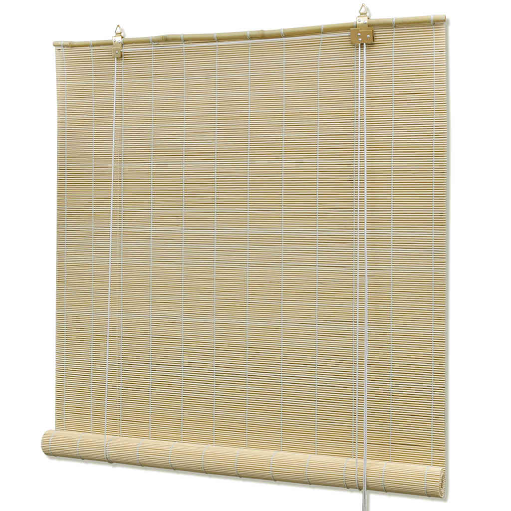 Vidaxl Roller Blind 80x160 cm Bambus Natural