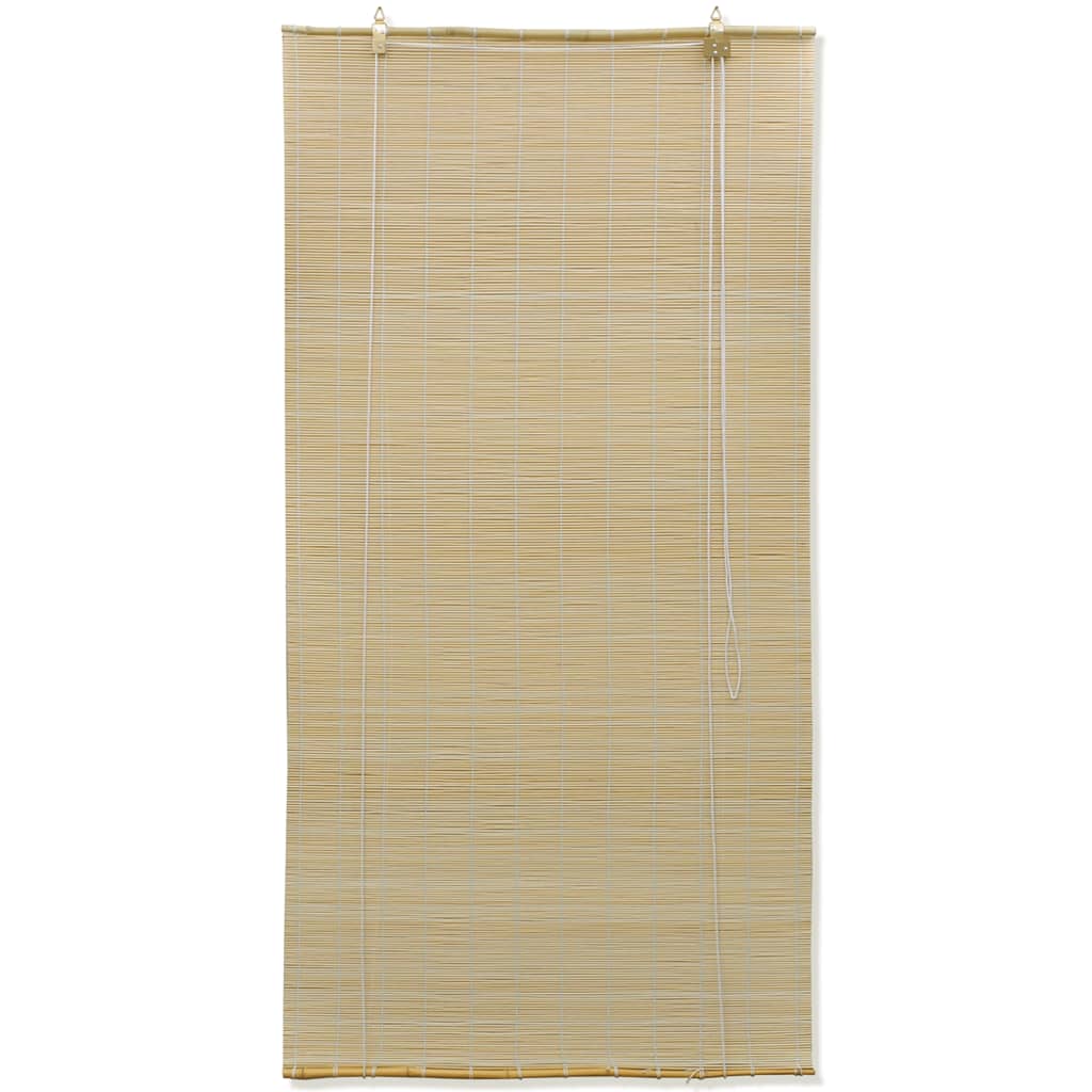 Vidaxl Roller Blind 120x160 cm Bambus natürlich