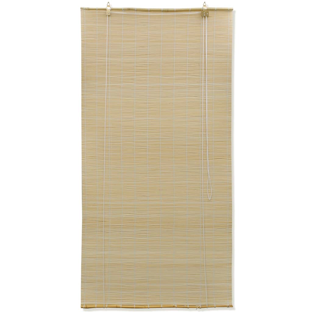 Vidaxl Roller Blind 140x160 cm Bambus natürlich
