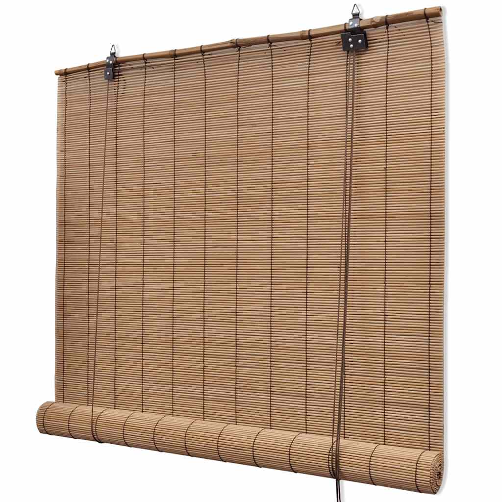 Vidaxl Roller Blind 80x160 cm Bambusbraun