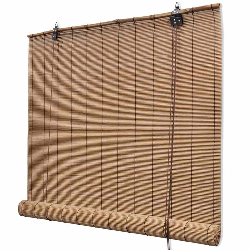 Vidaxl Roller Blind 100x160 cm Bambusbraun