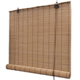Vidaxl Roller Blind 120x160 cm Bambusbraun - afbeelding 1