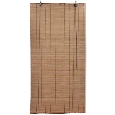 Vidaxl Roller Blind 120x160 cm Bambusbraun