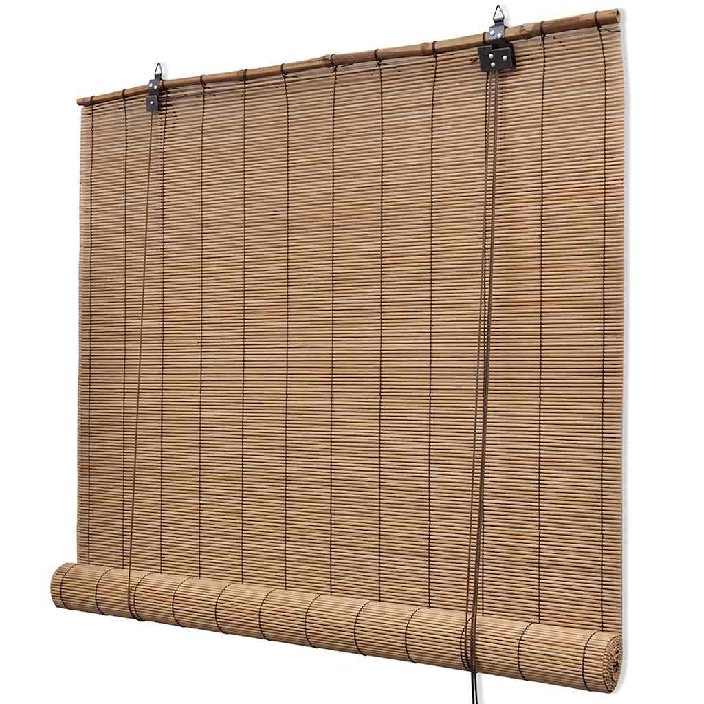 Vidaxl Roller Blind 150x220 cm Bambusbraun