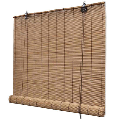 Vidaxl Roller Blind 150x220 cm Bambusbraun