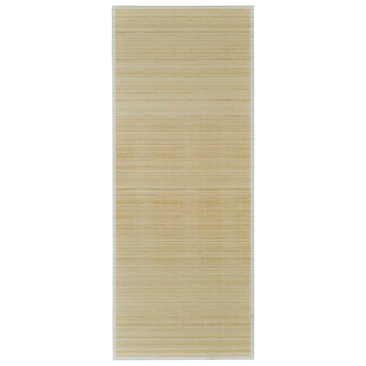 Vidaxl Teppich rechteckig 120x180 cm Bambus Natural