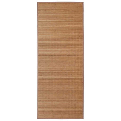 Vidaxl Teppich rechteckig 120 x 180 cm Bambusbraun
