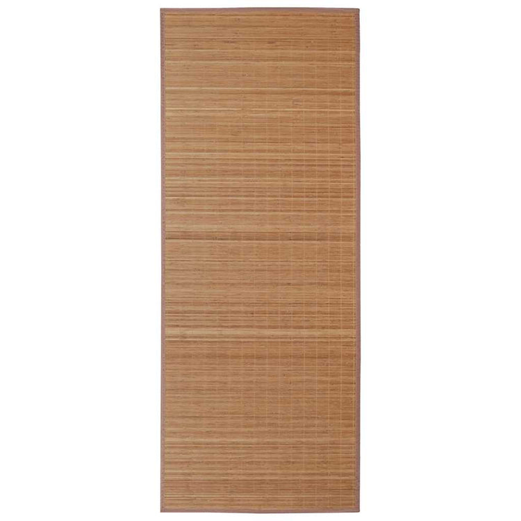 Vidaxl Teppich rechteckig 120 x 180 cm Bambusbraun