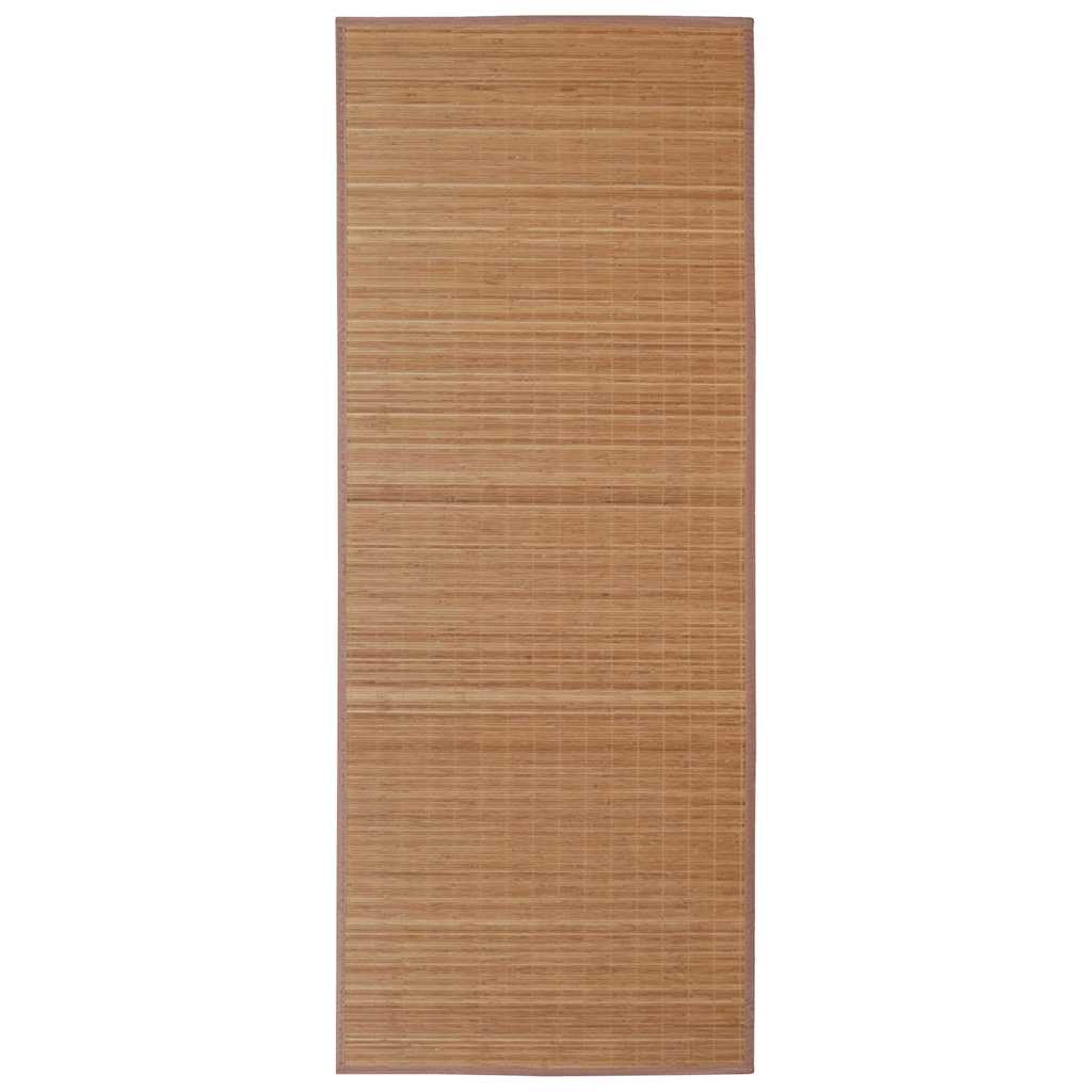 Vidaxl Teppich rechteckig 150x200 cm Bambusbraun