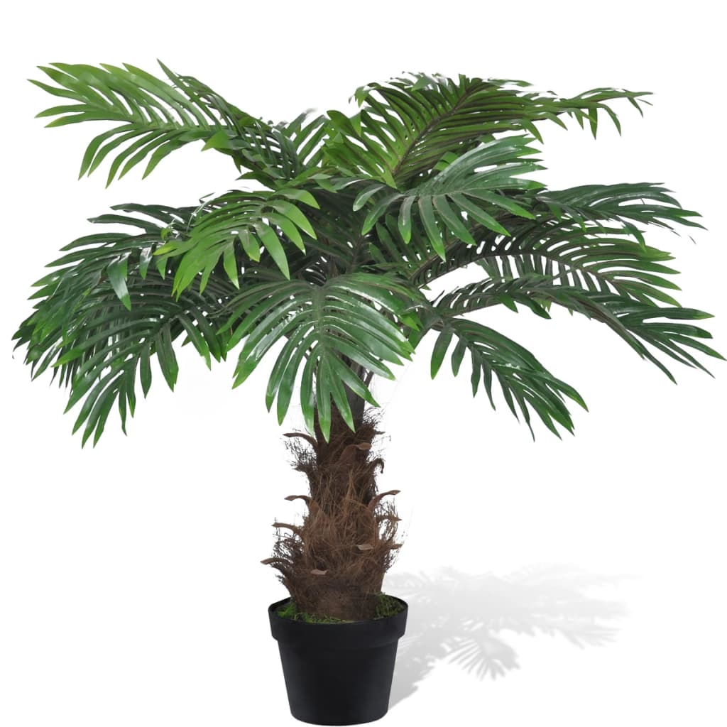 VIDAXL Künstlicher Baum mit Pot Cycaspalm 80 cm