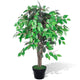 Vidaxl kunst Feigenbaum mit Topf 90 cm