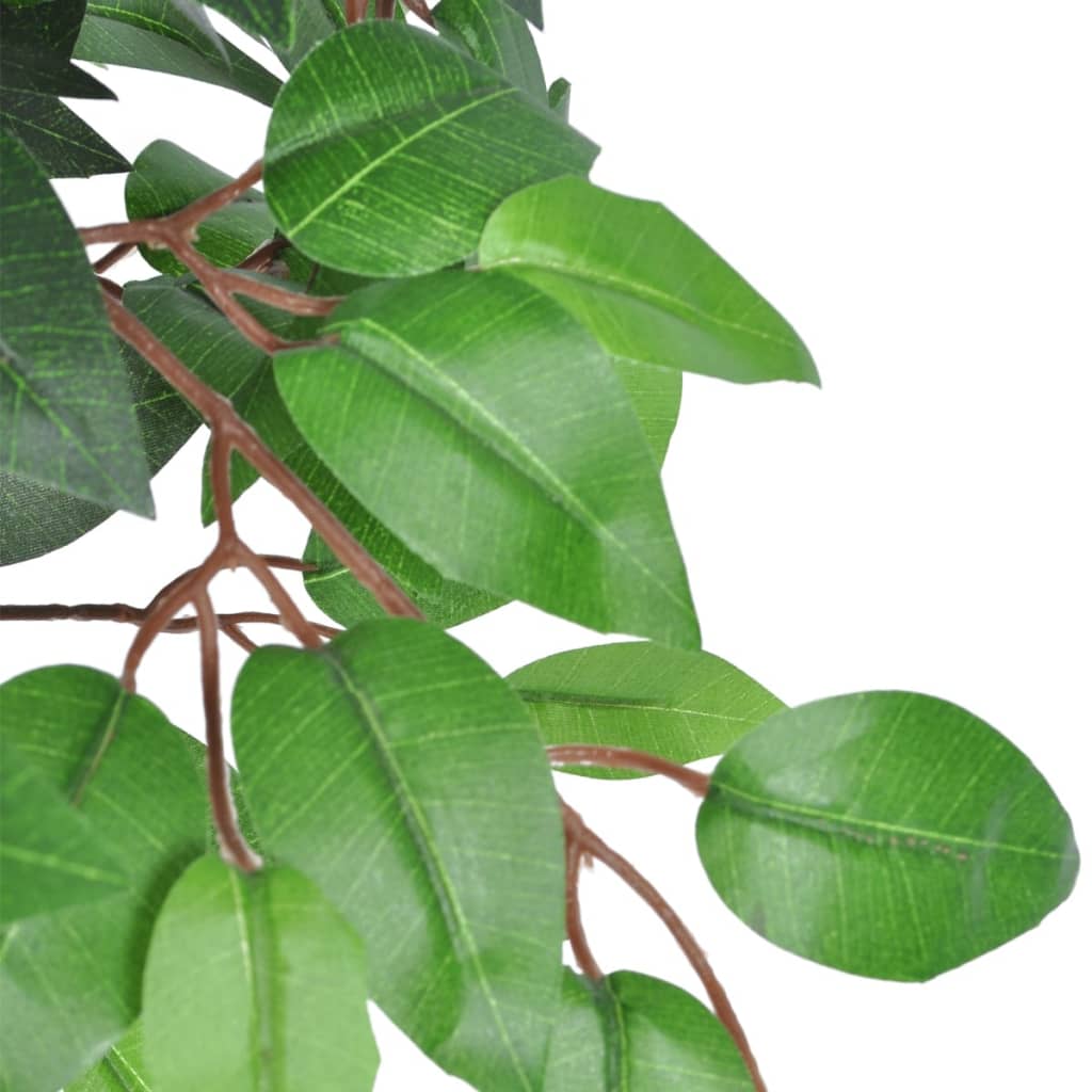 Vidaxl kunst Feigenbaum mit Topf 110 cm