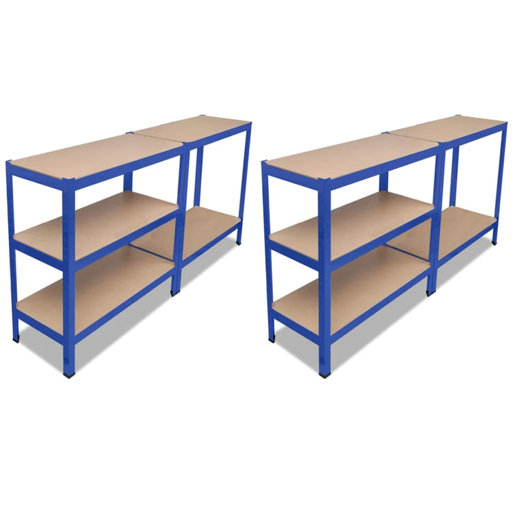 Vidaxl -Speicher 2 St blau