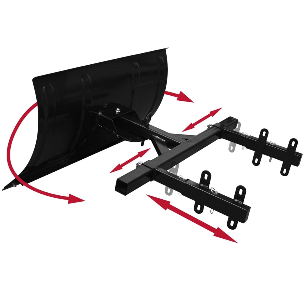 Vidaxl Schneestierblatt für Schneeblinder 80x44 cm