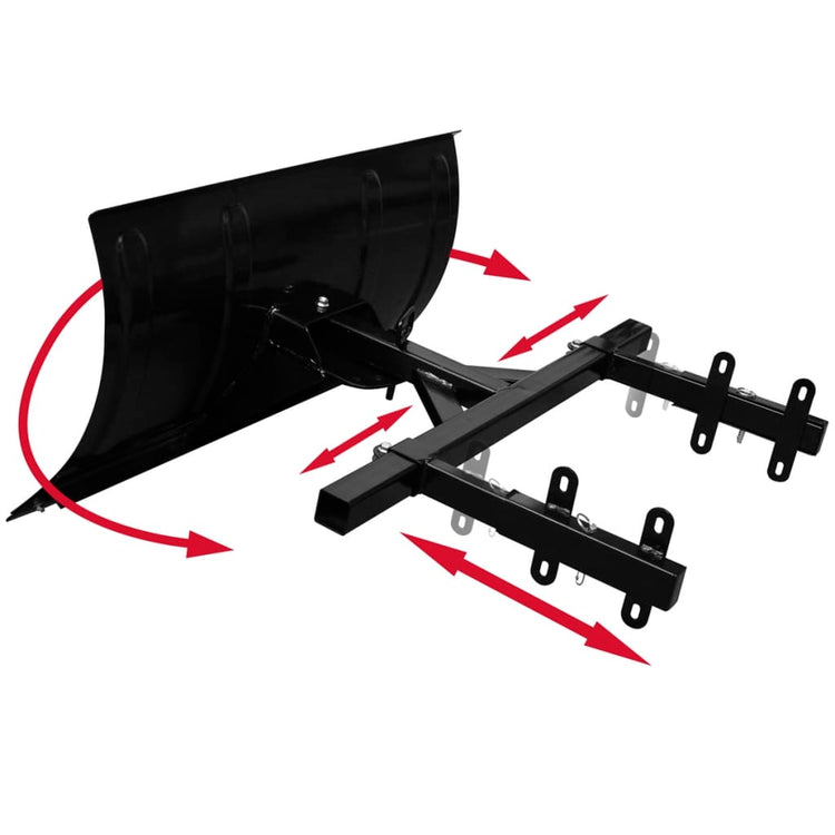 Vidaxl Schneestierblatt für Schneeblinder 80x44 cm