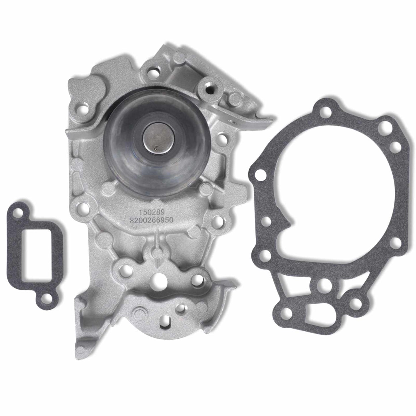 VidaXL Wasserpumpe aus silbernem Metall