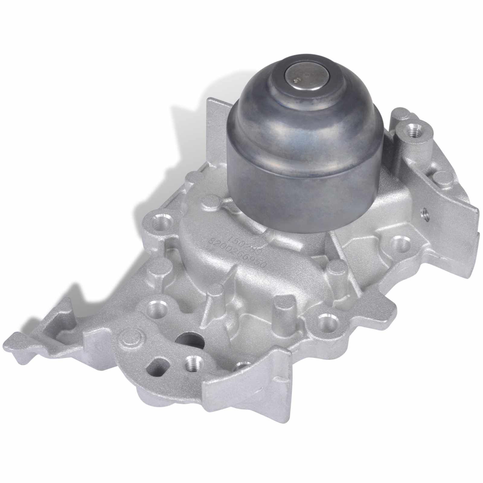 VidaXL Wasserpumpe aus silbernem Metall
