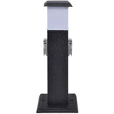 VIDAXL BUITENSTOPCONTAKT AUF SALTER MIT LAMPE (Schwarz) - afbeelding 3