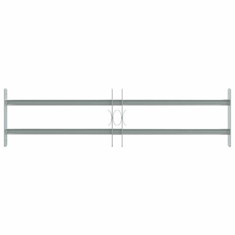 VIDAXL-Fensterschutzschutz mit 2 Cross-Rods 700-1050 mm einstellbar