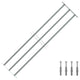 VIDAXL-Fensterschutzschutz mit 3 Cross-Rods 1000-1500 mm