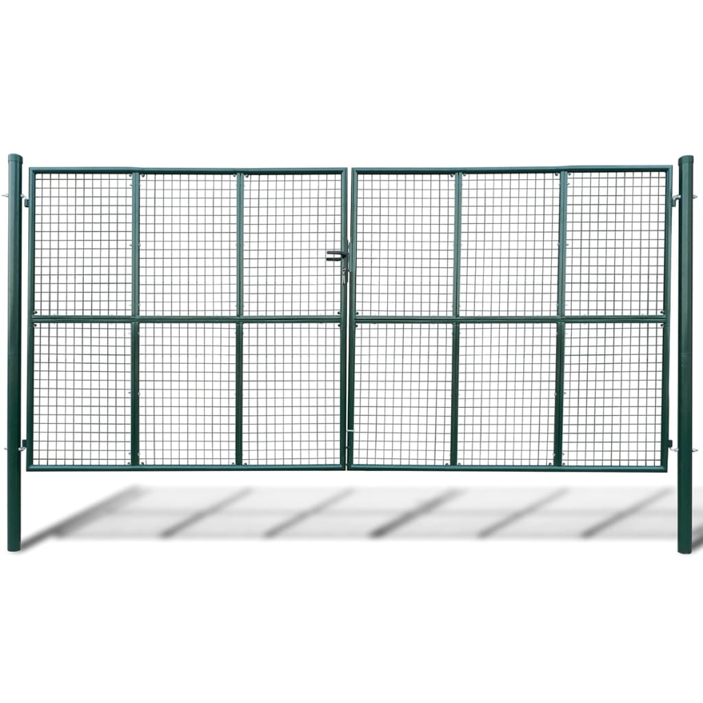Vidaxl Tuinpoort (geflochtene 415 x 225 cm 400 x 175 cm)