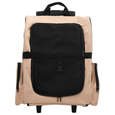 Vidaxl Pet Rolley faltbar beige