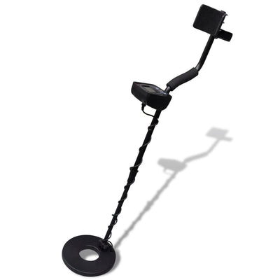 VIDAXL -Metalldetektor mit LCD -Bildschirmsuche 21 cm Suchtiefe 300 cm