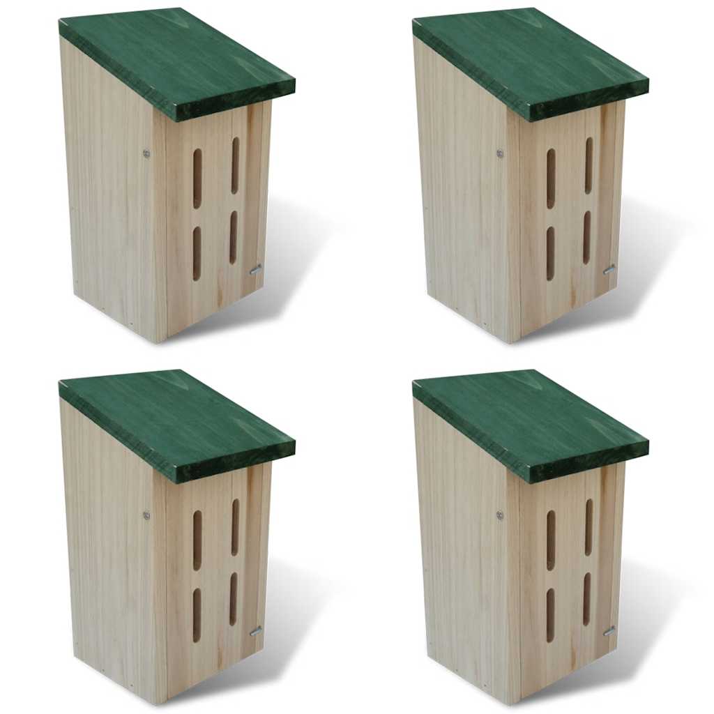 Vidaxl Butterfly Schrank 14 x 15 x 22 cm (Set von 4)