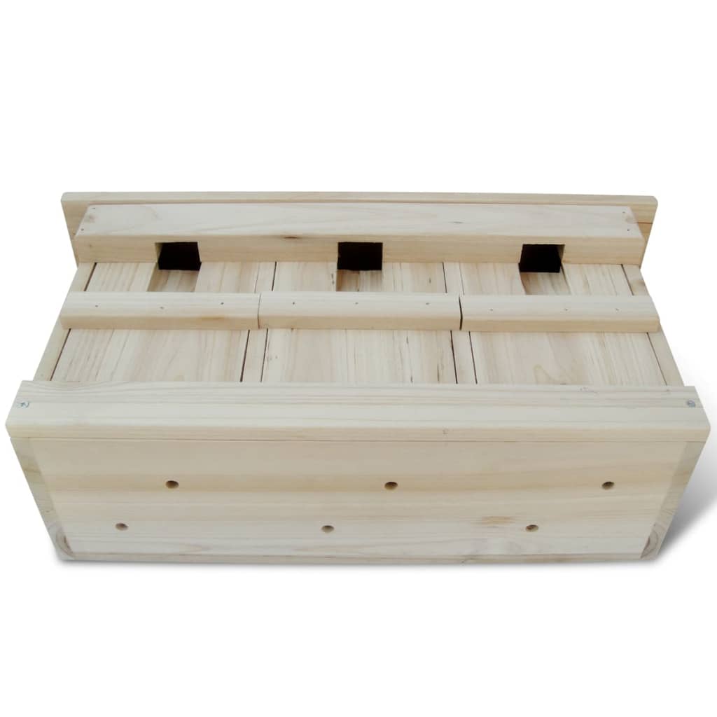 Vidaxl Nest Box für House Sparrow 44 x 15,5 x 21,5 cm