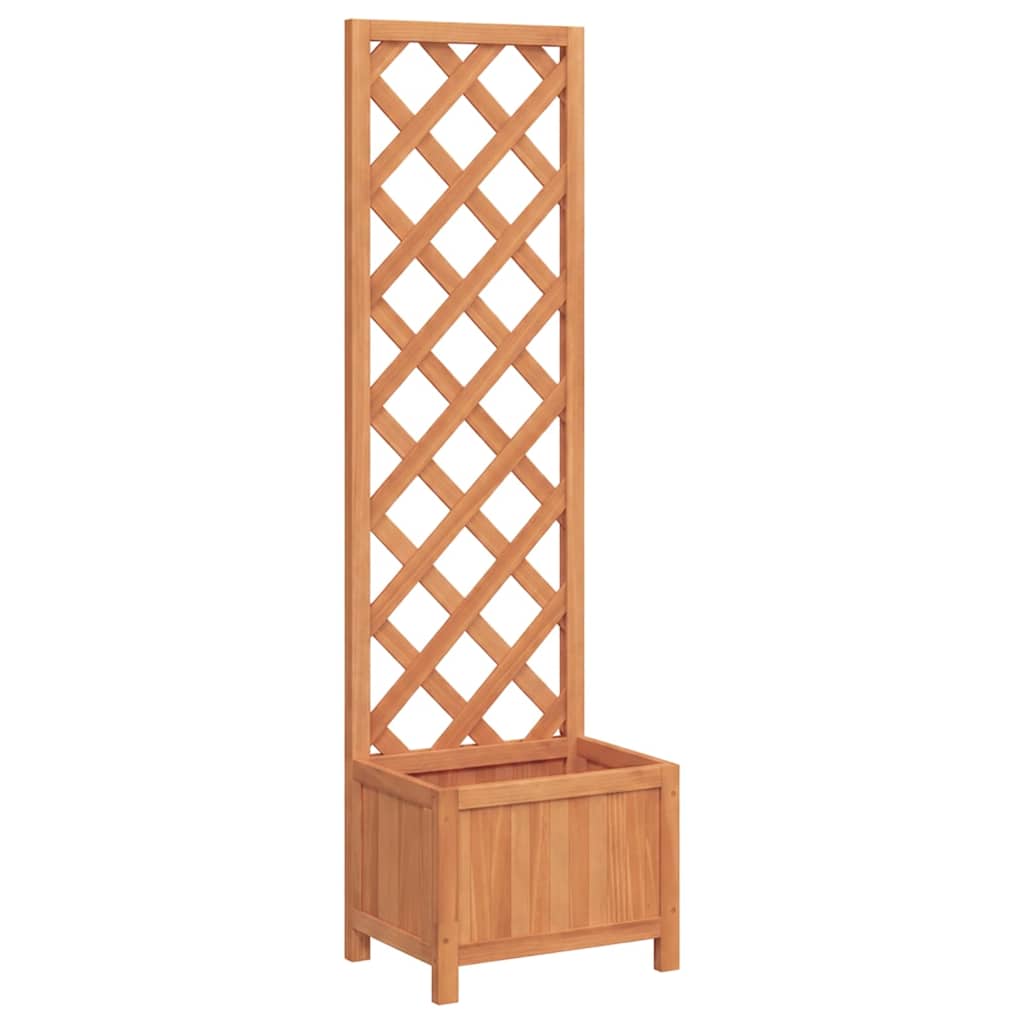 VIDAXL -Pflanzer mit Kletterrahmen 40x30x135 cm