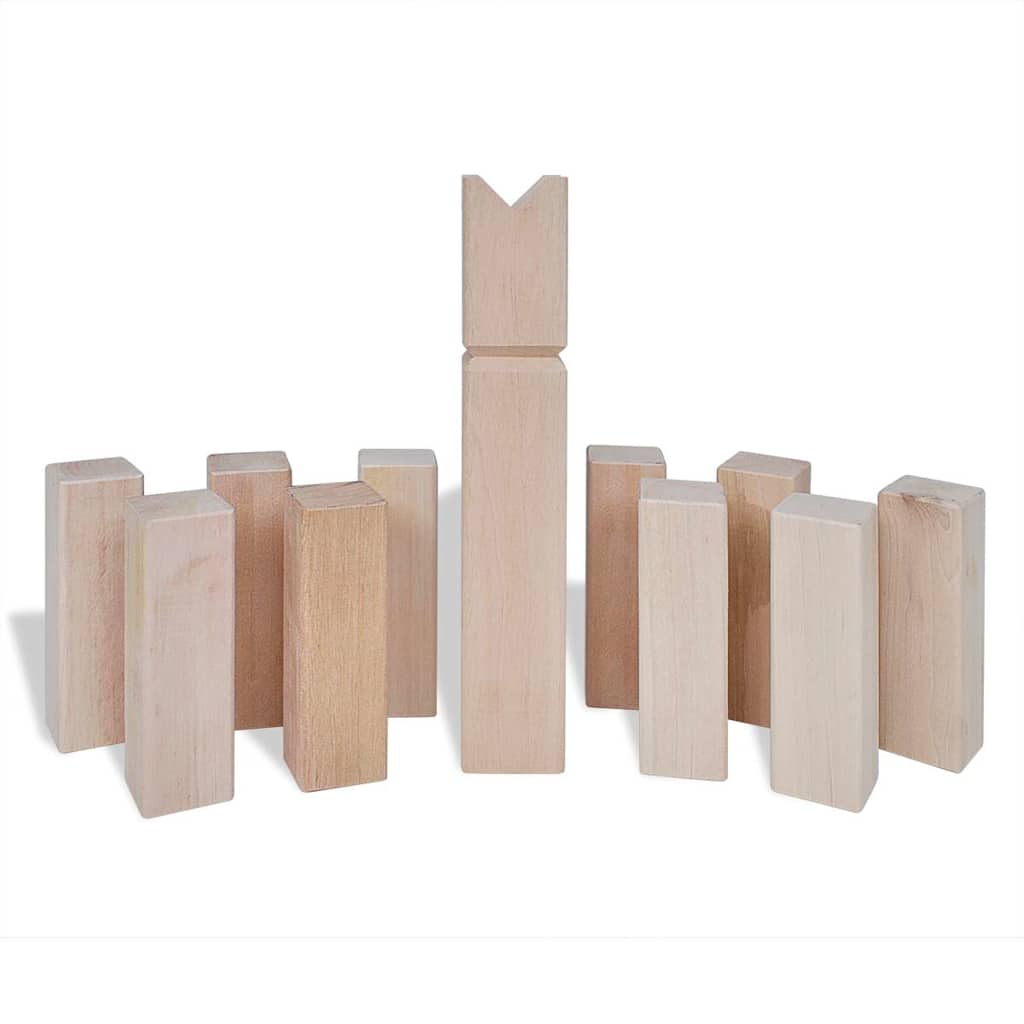 Vidaxl Holzspiel -Set