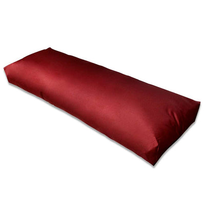 VIDAXL BACK KUSSCHABE ROCH 120 x 40 x 10 cm Weinrot gepolstert