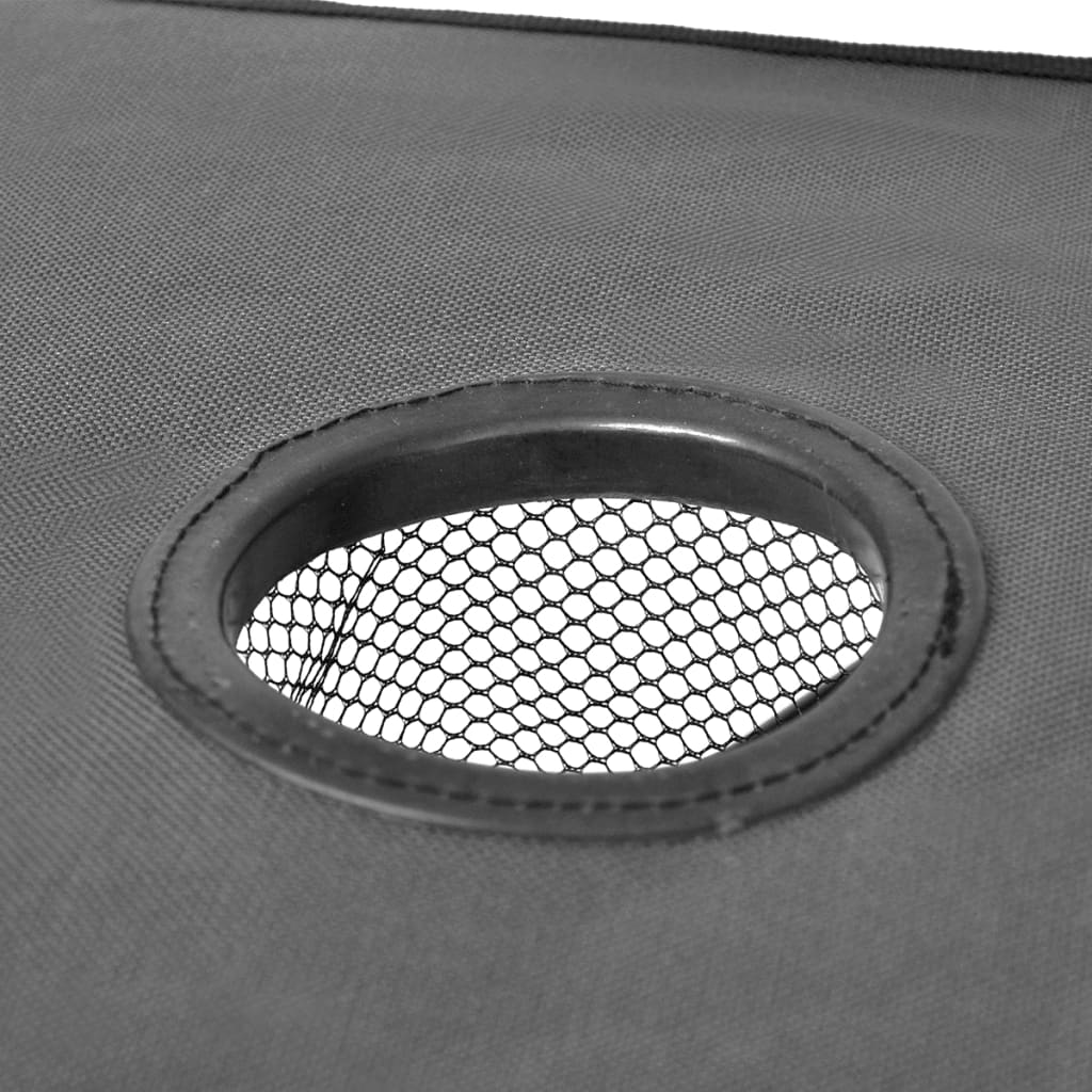 Vidaxl Camping Table zusammenklappbar (grau)