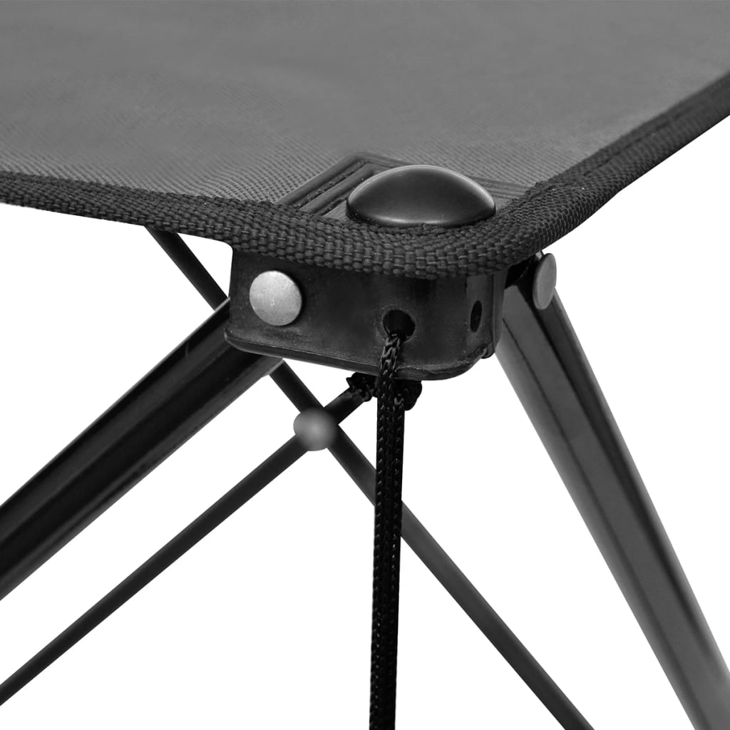 Vidaxl Camping Table zusammenklappbar (grau)