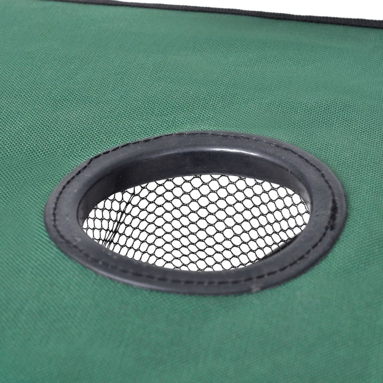 Vidaxl Camping Table zusammenklappbar (dunkelgrün)