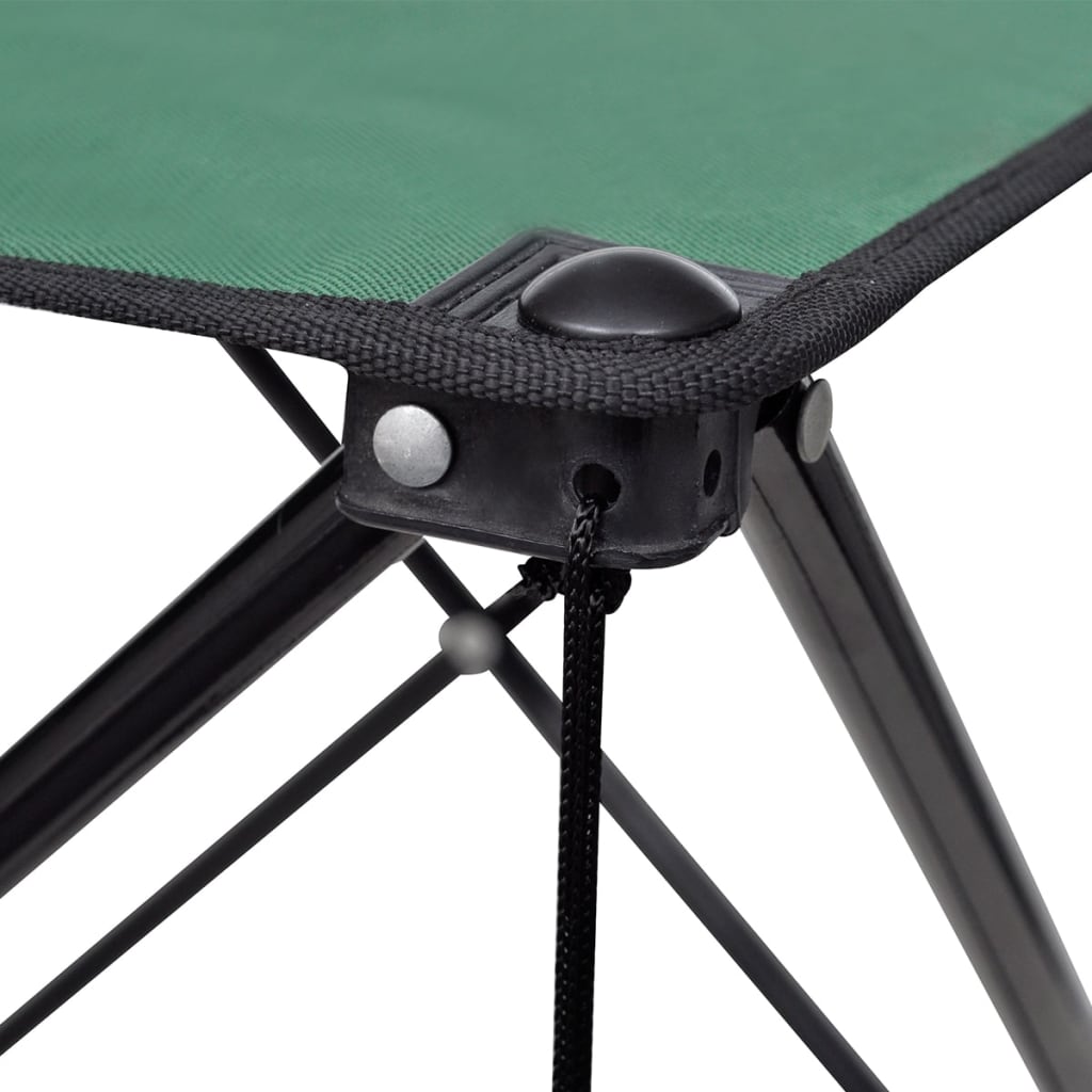 Vidaxl Camping Table zusammenklappbar (dunkelgrün)