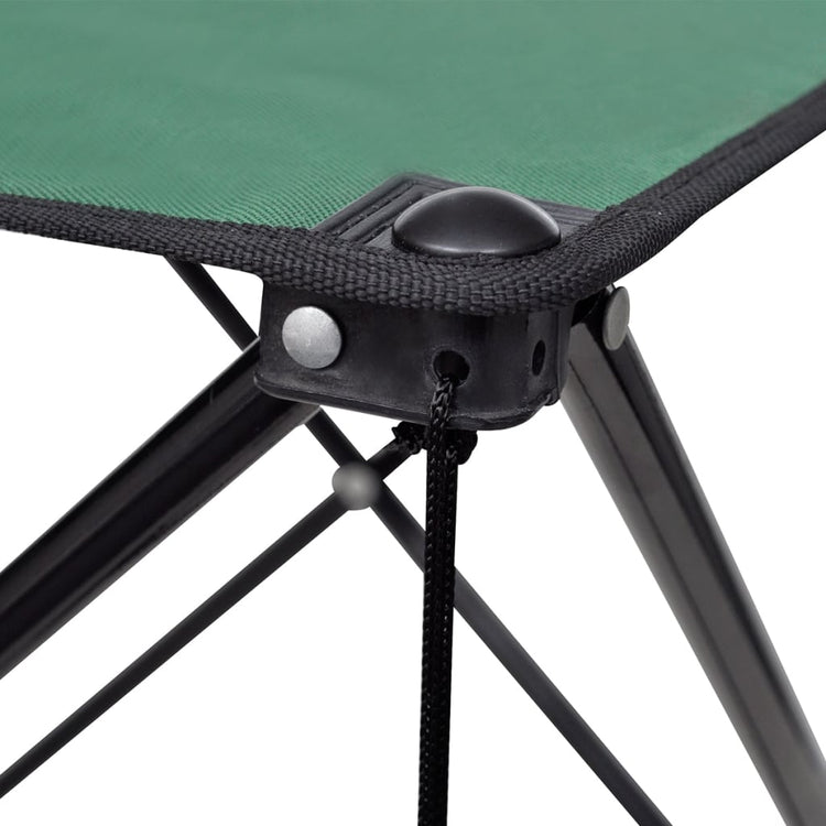 Vidaxl Camping Table zusammenklappbar (dunkelgrün)