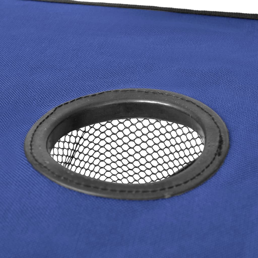 Vidaxl Camping Table zusammenklappbar (blau)