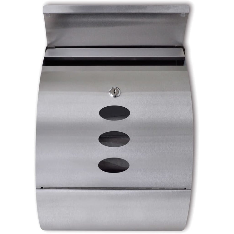 Vidaxl Letterbox Edelstahl