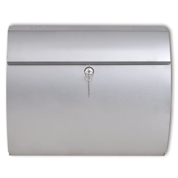 Vidaxl Letterbox Edelstahl