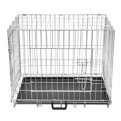 Vidaxl Hundebank zusammenklappbar l Metall