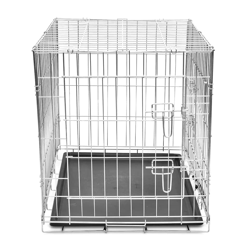 Vidaxl Hundebank zusammenklappbar l Metall