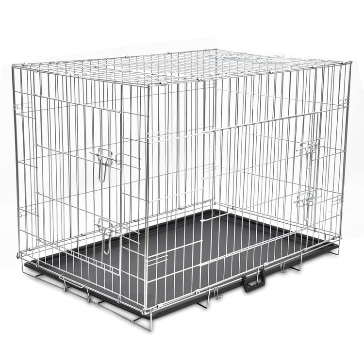 Vidaxl Hundebank zusammenklappbar xl Metall