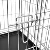 Vidaxl Hundebank zusammenklappbar xl Metall