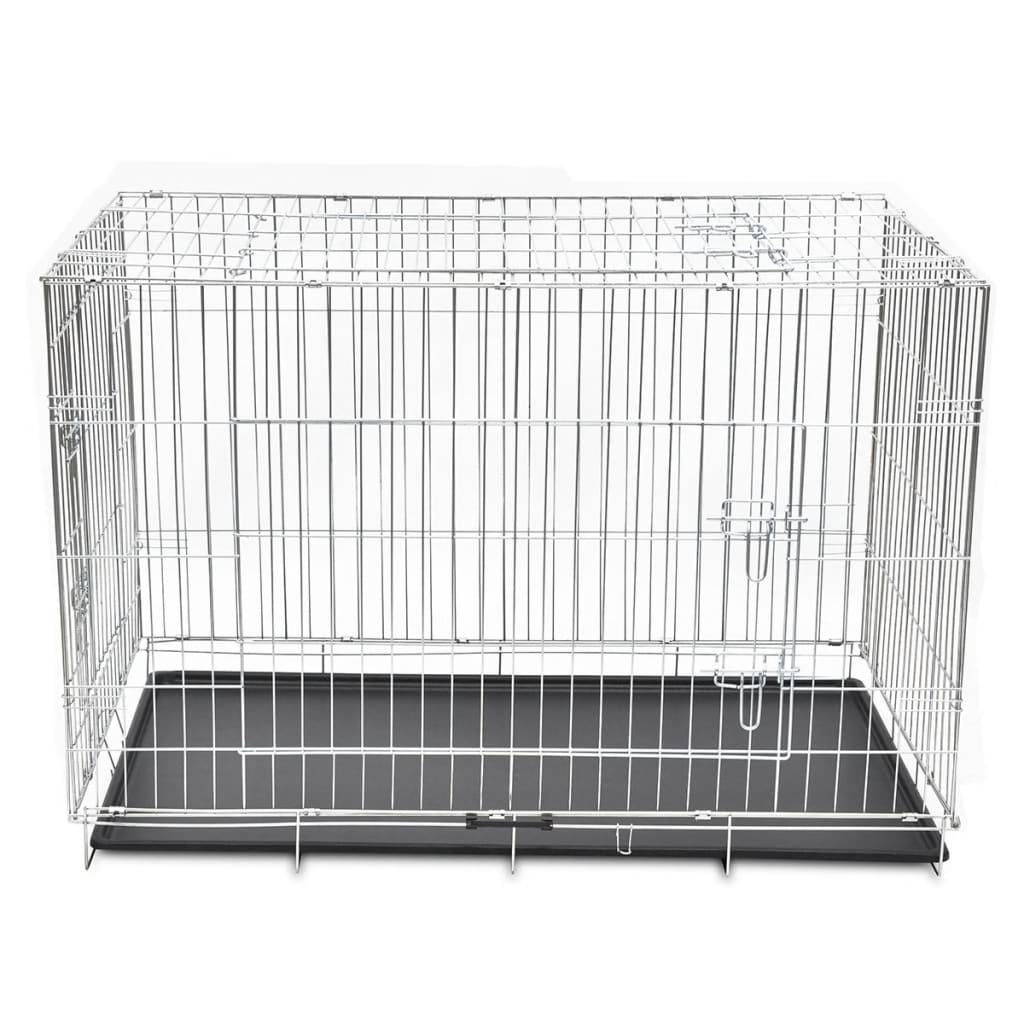 Vidaxl Hundebank zusammenklappbar xxl Metall
