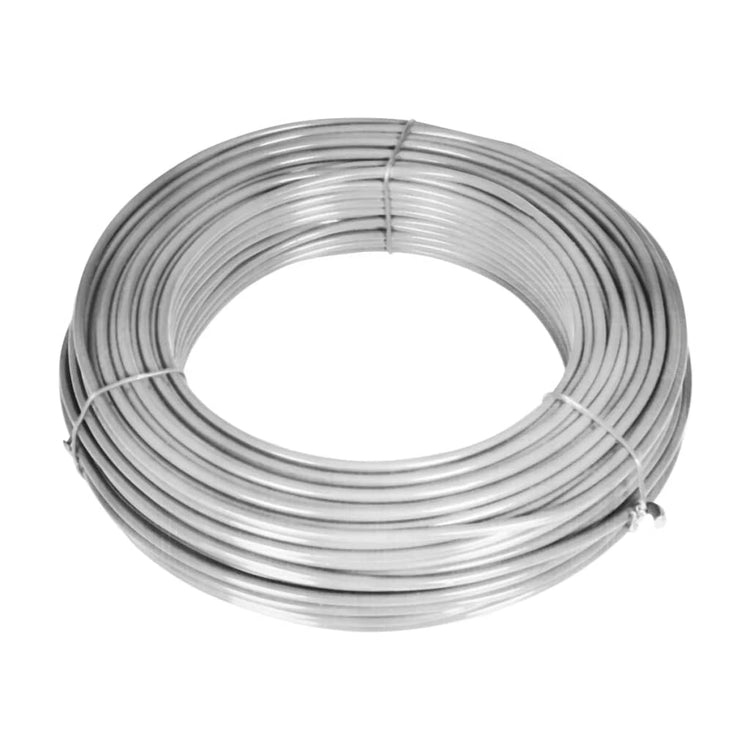 Vidaxl -Netzzaun mit Polen 15x0,8 m verzinktes Stahl Silber gefärbt