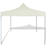 Vidaxl Partytent faltbar 3x3 m Creme - afbeelding 2