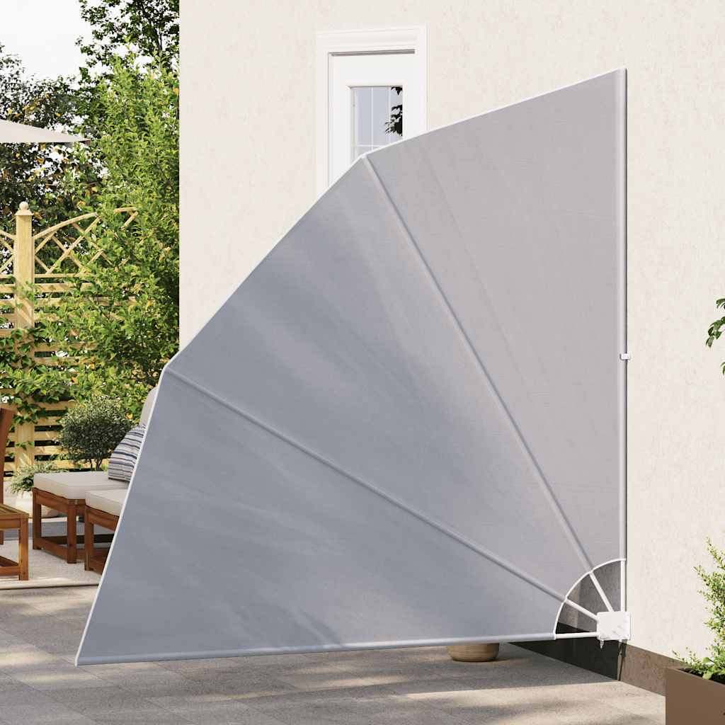 Vidaxx faltbarer Balkonschirm 210x210 cm grau